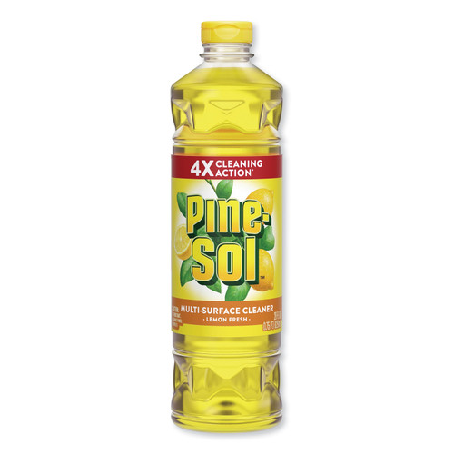 Multi-Surface Cleaner, Lemon Fresh, 28 Oz Bottle, 12/carton