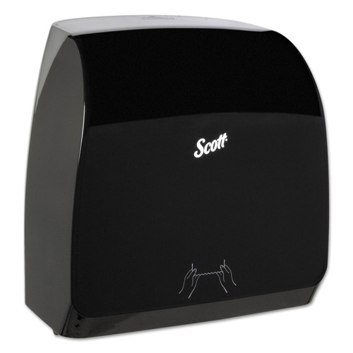 Slimroll Manual Towel Dispenser, 12.63 x 10.2 x 16.13, Black