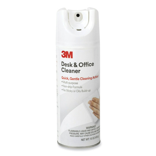 Desk And Office Spray Cleaner, 15 Oz Aerosol Spray