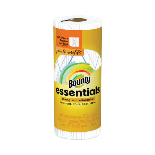 Essentials Kitchen Roll Paper Towels, 2-Ply, 11 X 10.2, 40 Sheets/roll