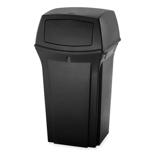 ranger fire-safe container, 45 gal, structural foam, black