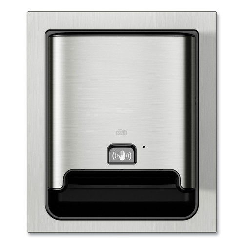 Image Design Matic Hand Towel Roll Dispenser With Intuition Sensor, In-Wall Recessed, 17.64 X 7.87 X 20.55, Stainless Steel