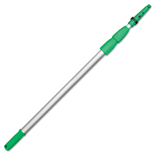 Opti-Loc Extension Pole, 30 Ft, Three Sections, Green/silver