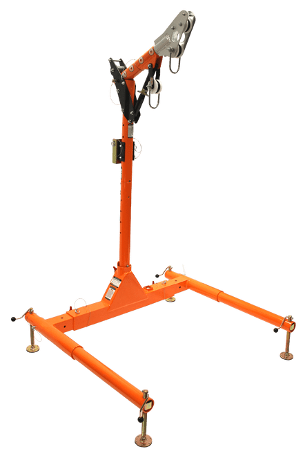 5pc Confined Space Davit System with 12" to 29" Offset Davit Arm (6050128)