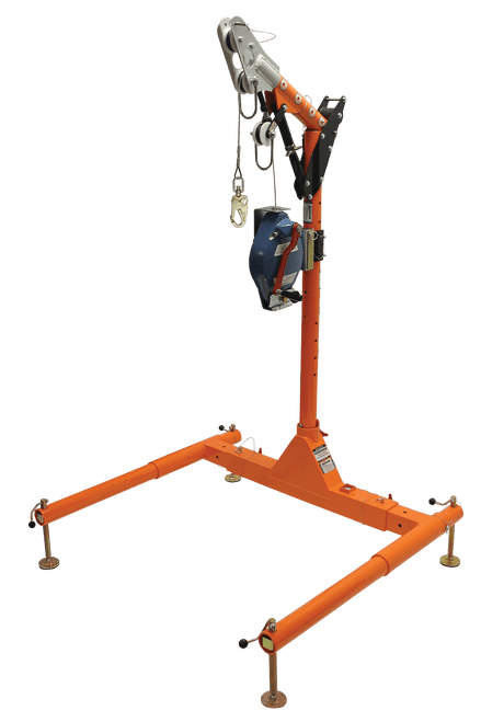 5pc Confined Space Davit System with 12" to 29" Offset Davit Arm and SRL-R (6050328R)