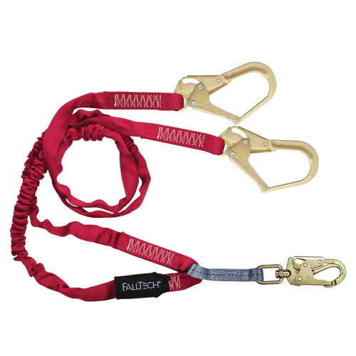 6' Ironman� Internal 12' free fall Lanyard, Double-leg with Steel Connectors (8247Y3)