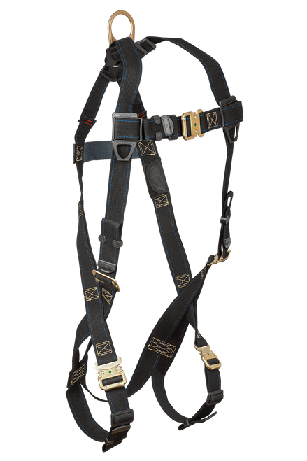 WeldTech� 1D Standard Non-belted Full Body Harness, Quick Connect Adjustment (7038QC)