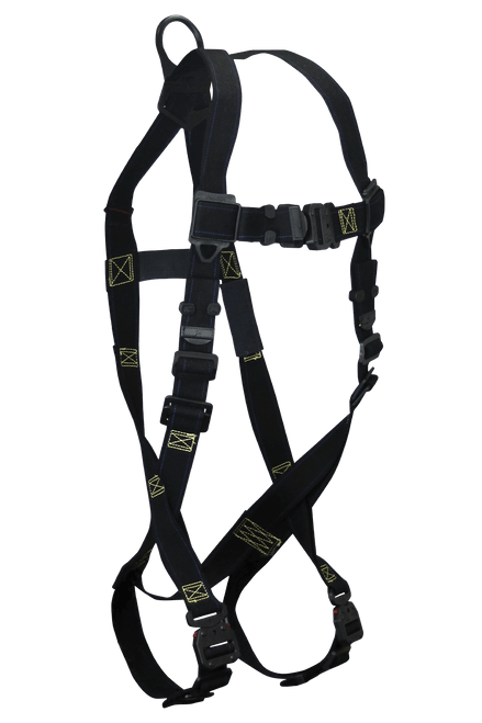 Arc Flash Nomex� 1D Standard Non-belted Full Body Harness, Quick Connect Adjustments (7047QC)