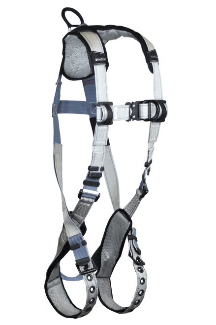 FlowTech LTE� 2D Climbing Non-belted Full Body Harness, Tongue Buckle Leg Adjustment (7086BFD)