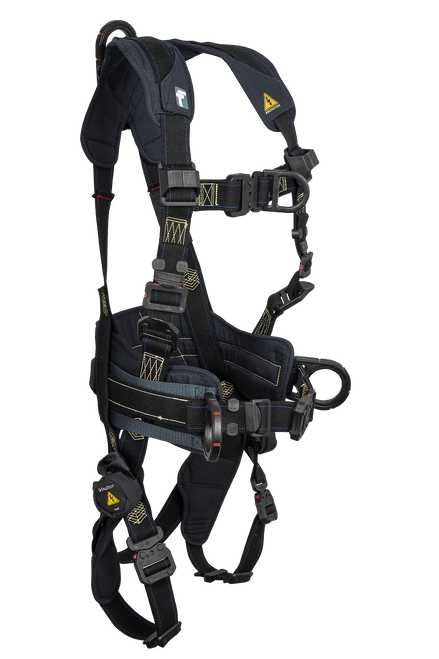 Arc Flash Nomex� 4D Construction Climbing Full Body Harness, Overmolded Quick Connect Adjustments (8074FDQC)