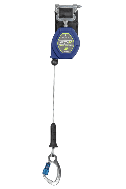 8' FT-X� Cable Class 2 Leading Edge Personal SRL-P, Single-leg with Aluminum CE Carabiner (82808SP6)