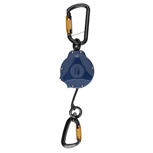 40 lb Premium Tool Tether with Non-stretch Web, Choke-loop and Swivel Aluminum Carabiner, 78" 1/pk (5340A)