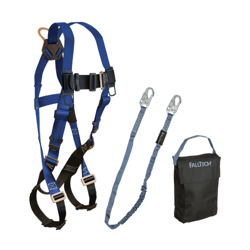 Harness and Lanyard 3-pc Kit Including Small Storage Bag (7007, 8259, 5005P) (KIT072595P)