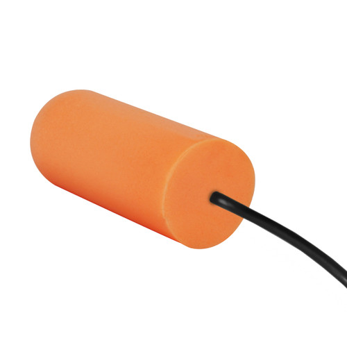 Disposable Soft Polyurethane Foam Corded Ear Plugs - NRR 33