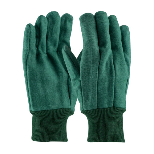 Premium Grade Chore Glove with Double Layer Palm, Double Layer Back and Nap-Out Finish - Knit Wrist (93-548)