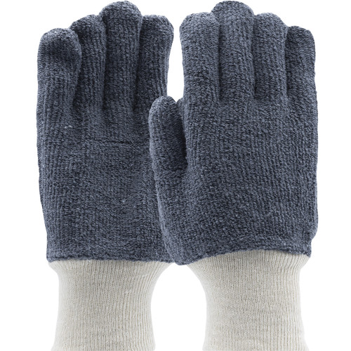 Heavy Weight Terry Cloth Heat Resistant Glove - Knit Wrist (1TC3121CP)