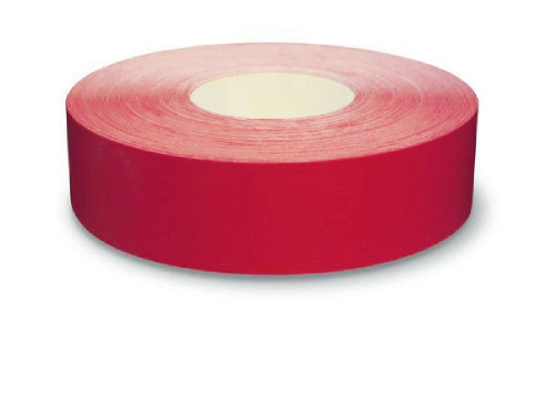 Durable Floor Tape, 2" x 100-ft., 30-mil Adhesive Vinyl, Red