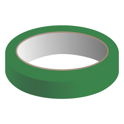 Reflective Marking Tape, 1" x 30-ft., 6-mil Adhesive Vinyl, Green