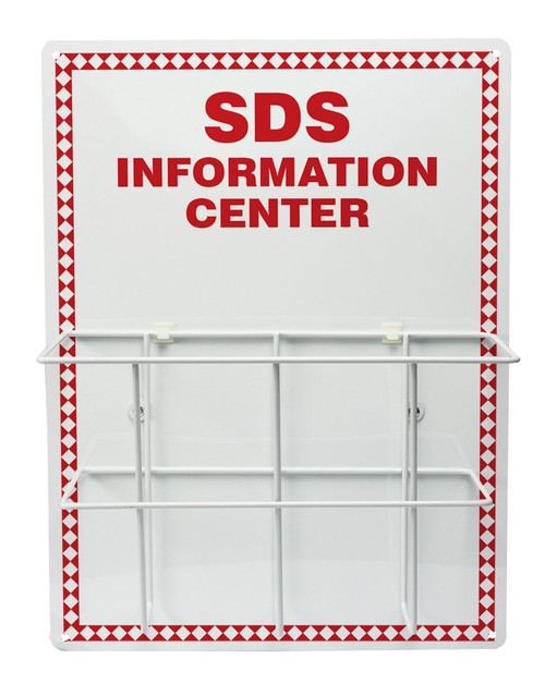 SDS Center Board, SDS INFORMATION CENTER, 20" x 15", Aluminum