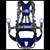 3M™ DBI-SALA® ExoFit™ X300 Comfort Tower Climbing Safety Harness 1403235, X-Large, Weight Distribution System