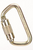 Steel Carabiner, 9/16" Gate Opening, Auto-Locking, ANSI Z359.12