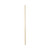 Threaded End Broom Handle, Lacquered Wood, 0.94" dia x 60", Natural