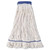 Super Loop Wet Mop Head, Cotton/synthetic Fiber, 5" Headband, X-Large Size, White, 12/carton