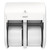 Compact Quad Vertical 4-Roll Coreless Tissue Dispenser, 12.06 X 8 X 14.44, White