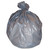Right Sack Can Liners, 56 gal, 40.64 mic, 44" x 55", Gray, 100/Carton