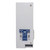 Dual Sanitary Napkin/Tampon Dispenser, 25 Cent Coin Mechanism, 11.13 x 7.63 x 26.38, White/Blue