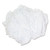 New Bleached White T-Shirt Rags, Multi-Fabric, 25 Lb Polybag