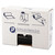 High-Density Commercial Can Liners Value Pack, 60 gal, 19 mic, 43" x 46", Black, 25 Bags/Roll, 6 Rolls/Carton
