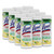 Disinfecting Wipes II Fresh Citrus, 1-Ply, 7 x 7.25, White, 30 Wipes/Canister, 12 Canisters/Carton
