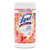 Disinfecting Wipes, 1-Ply, 7 x 7.25, Mango and Hibiscus, White, 80 Wipes/Canister, 6 Canisters/Carton