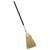 Corn-Fill Broom, Corn Fiber Bristles, 38" Overall Length, Brown