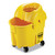 wavebrake institution bucket and wringer combos, down-press, 35 qt, plastic, yellow