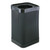 at-your-disposal top-open receptacle, 38 gal, polyethylene, black