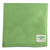 SmartColor MicroWipes, Microfiber, 16 x 15, Green, 10/Pack