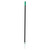 People's Paper Picker Pin Pole, 42", Black/green