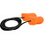 T-Shape Disposable Soft Polyurethane Foam Corded Ear Plugs - NRR 32