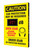 Decibel Meter Sign, CAUTION EAR PROTECTION MAY BE REQUIRED (LED) DB, 20" x 12", Aluminum