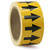 Directional Flow Arrow Tape, (Arrows), 2" x 54-ft, Adhesive Vinyl, Black/Yellow