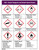 GHS Poster, GHS HAZARD PICTOGRAMS AND RELATED HAZARD CLASSES, 22" x 17", Laminated Plastic