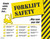 FORKLIFT SAFETY, 17" x 22", Laminated Plastic