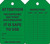 Scaffold Tag, ATTENTION THIS SCAFFOLD WAS BUILT, 5-3/4" x 3-1/4", PF-Cardstock, Pack 25
