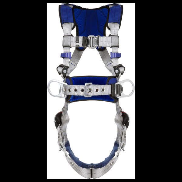 3M™ DBI-SALA® ExoFit™ X100 Comfort Iron Work Construction Positioning Safety Harness 1401178, 2X