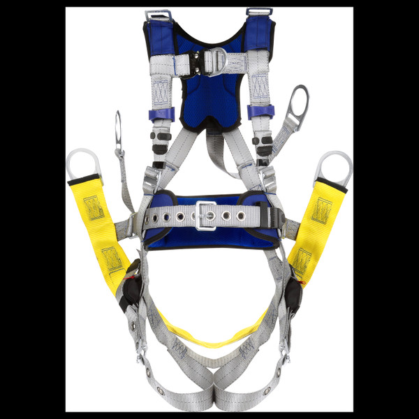 3M™ DBI-SALA® ExoFit™ X100 Comfort Oil & Gas Climbing/Suspension Safety Harness 1401196, Medium