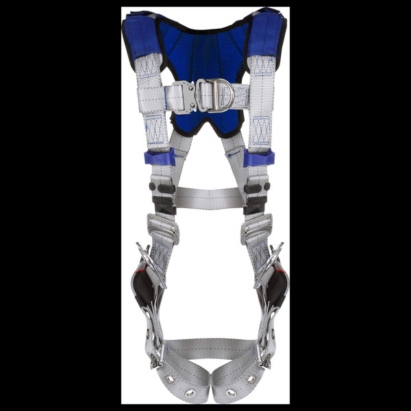 3M™ DBI-SALA® ExoFit™ X100 Comfort Climbing/Positioning Safety Harness 1401215, Small, Stainless Steel Hardware