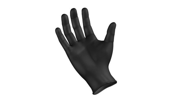 SemperForce Black Nitrile Glove | BKNF103 | 5mil | Medium 