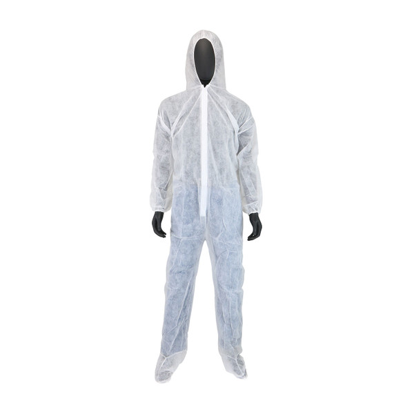 Standard Weight 20GSM SBP Coverall with Hood & Boot